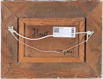 Auguste Clément Joseph Herst, oil on panel, signed.