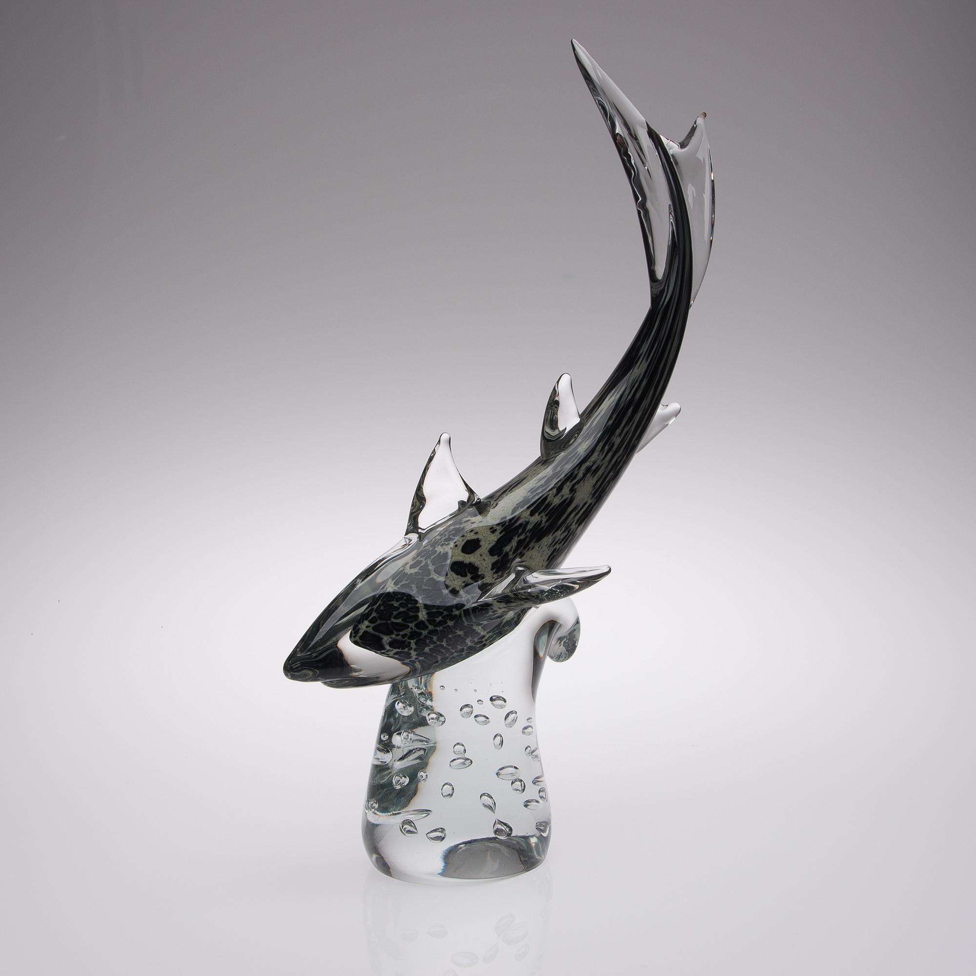 SKULPTUR, FM Konstglas, Ronneby, 1900-talets andra hälft.