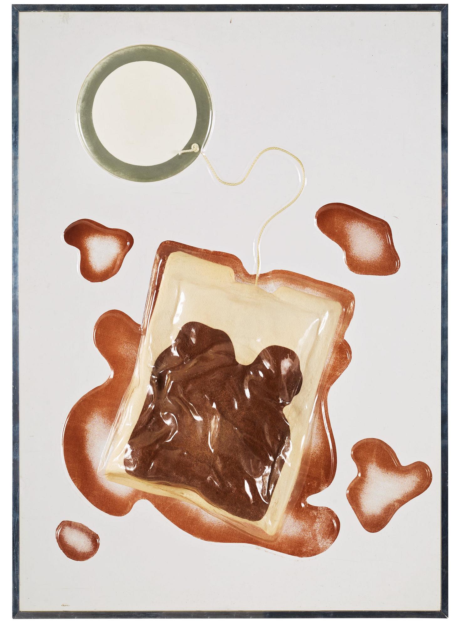Claes Oldenburg, "Tea Bag".