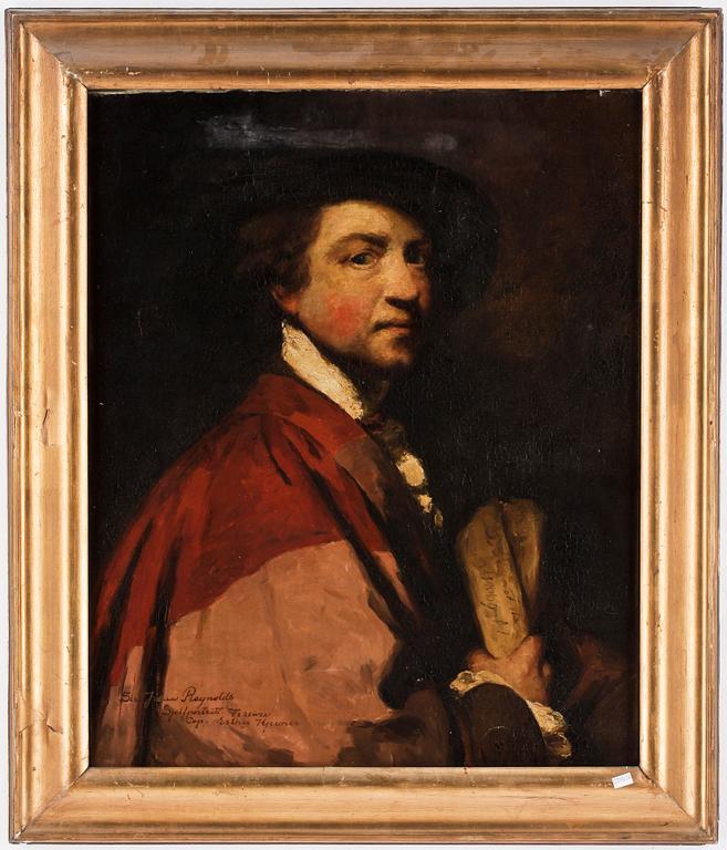 ESTHER KJERNER, kopia efter Joshua Reynolds, olja på duk, signerad.