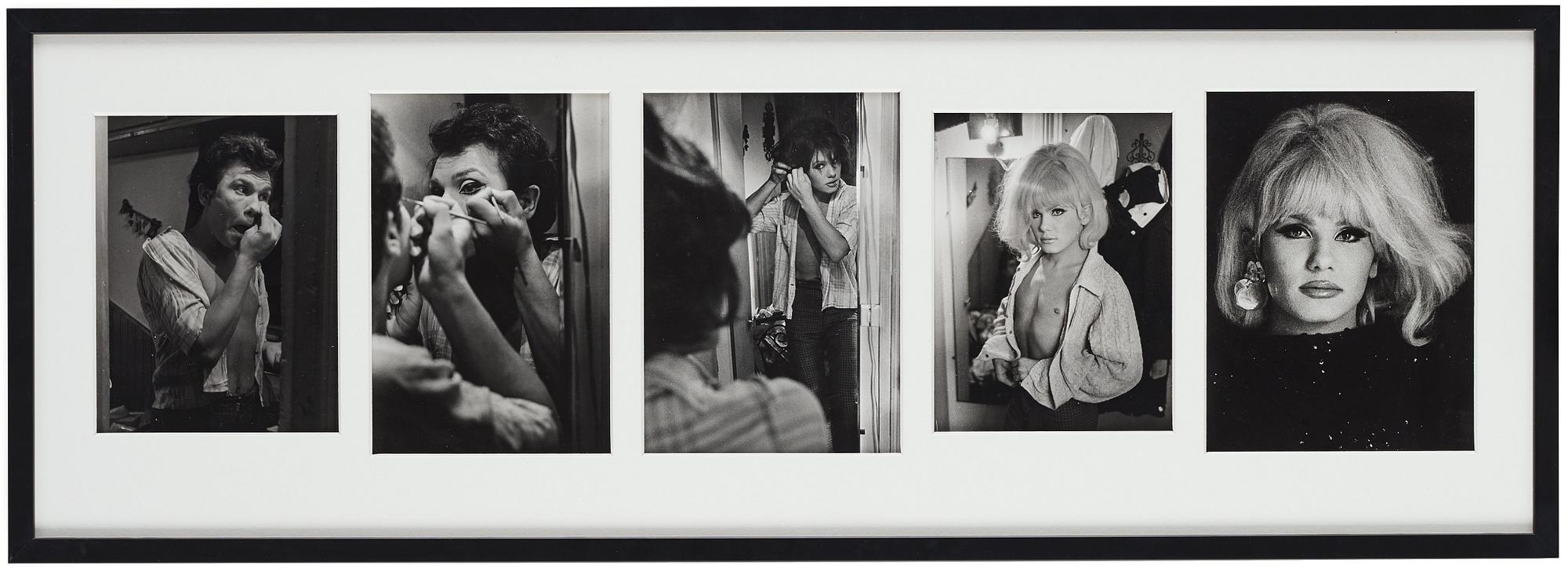 Christer Strömholm, "Tonia, Place Blanche, Paris", 1967.