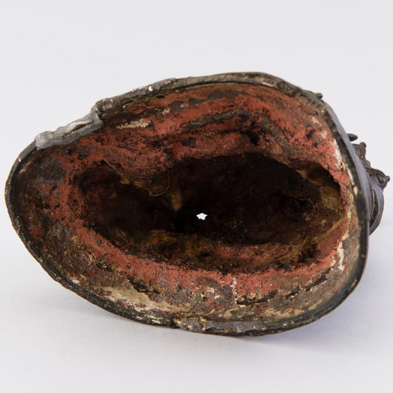 BUDAI, brons, Qing dynastin, 1600/1700-tal.