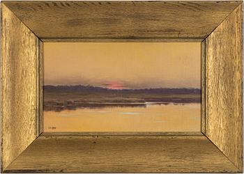 George Edward Lodge, Skymningslandskap.