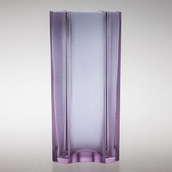 VAS, glas, signerad Tapio Wirkkala 3512. Iittala.