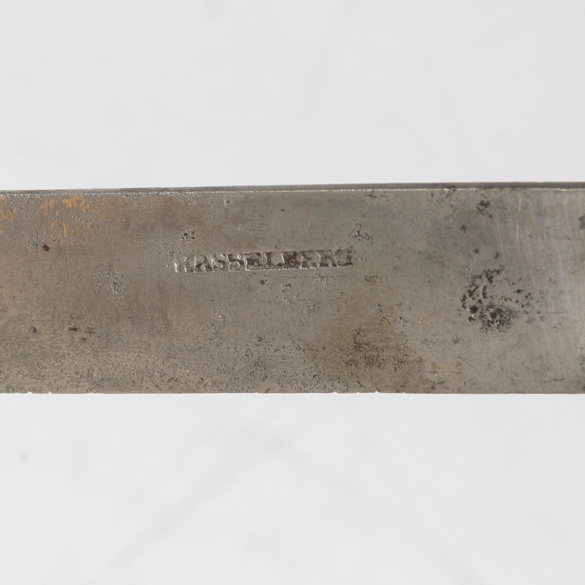 A three piece silver travel cutlery set in case, mark of Johan Carlsson, Norrköping 1833-34.