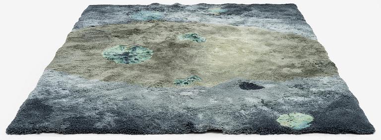 Denise Grünstein, a 'Lacus II' carpet, hand tufted, ca 300 x 226 cm, Ferreira de Sá, Portugal.