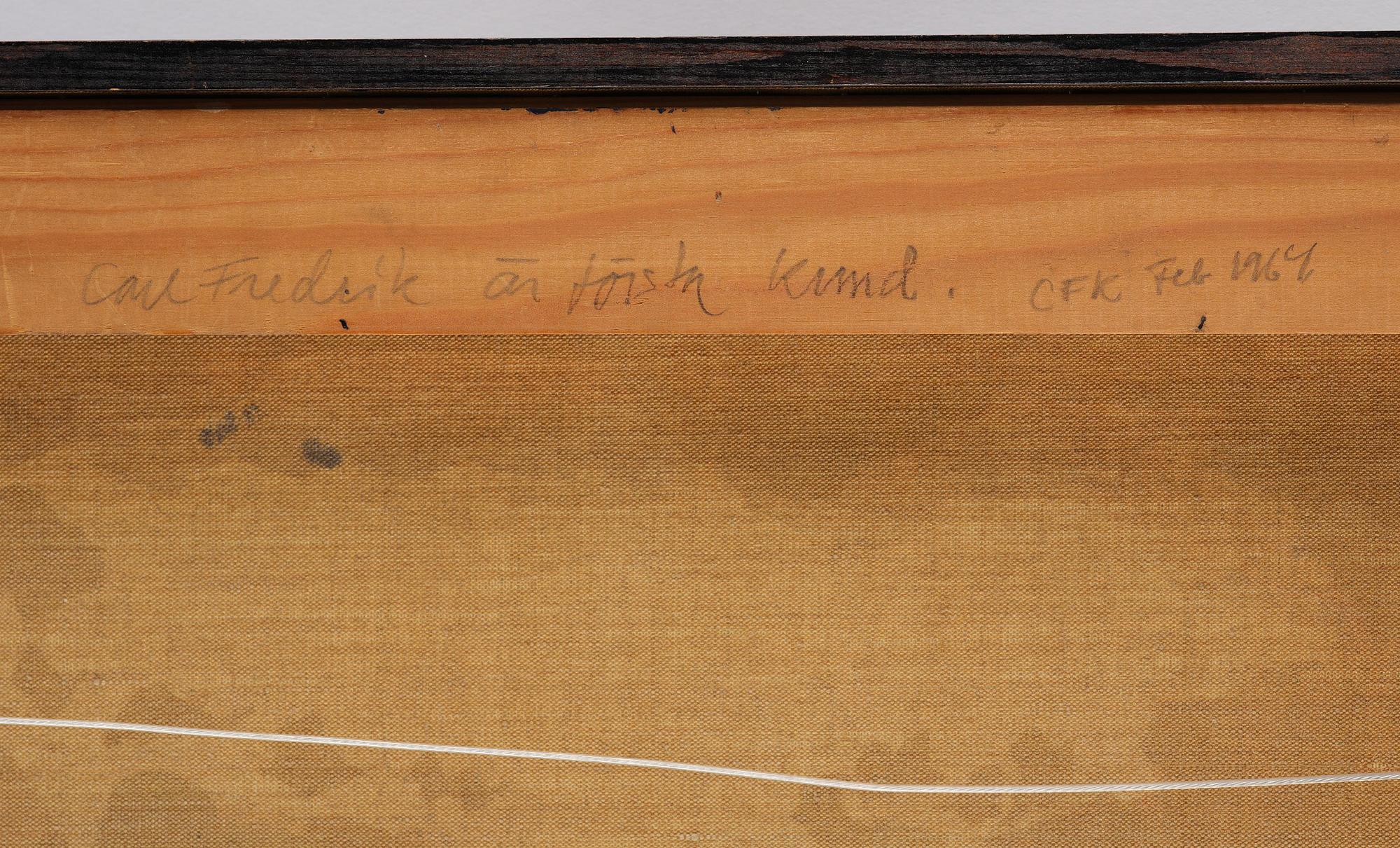 Carl Fredrik Reuterswärd, "Dalarö Cigarr".