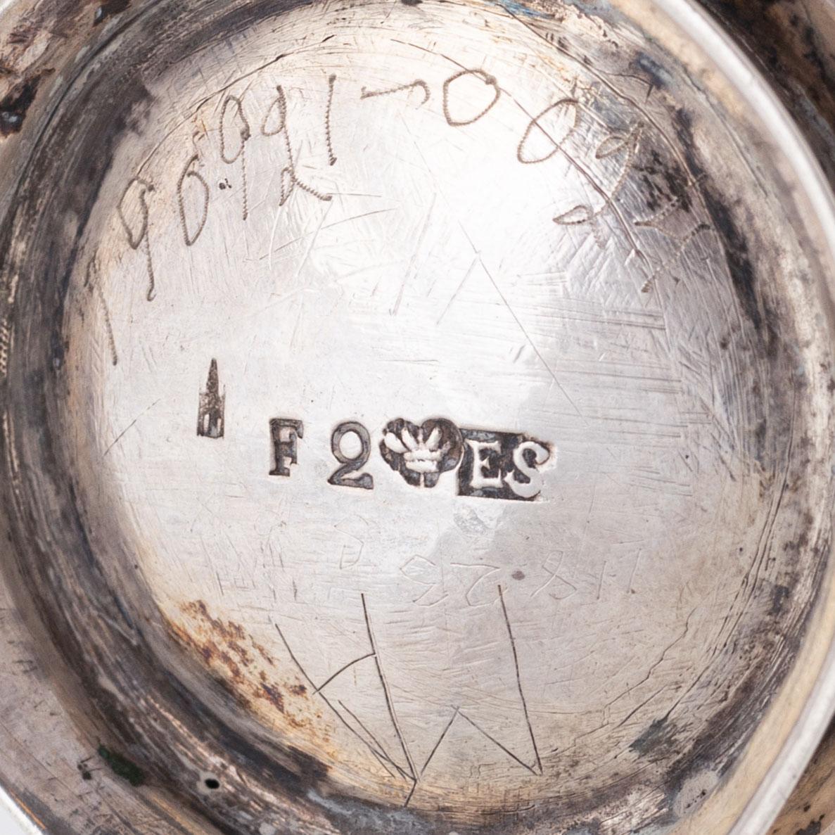 Erik Sandström, bägare, silver, Torneå, Finland, 1839.