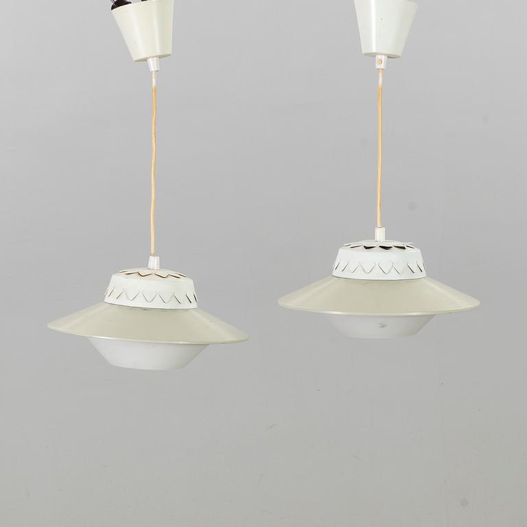 A PAIR OF PENDANTS, second half of 20th century.