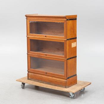 A bookcase, three modules, Billnäs, mid 20th Century.