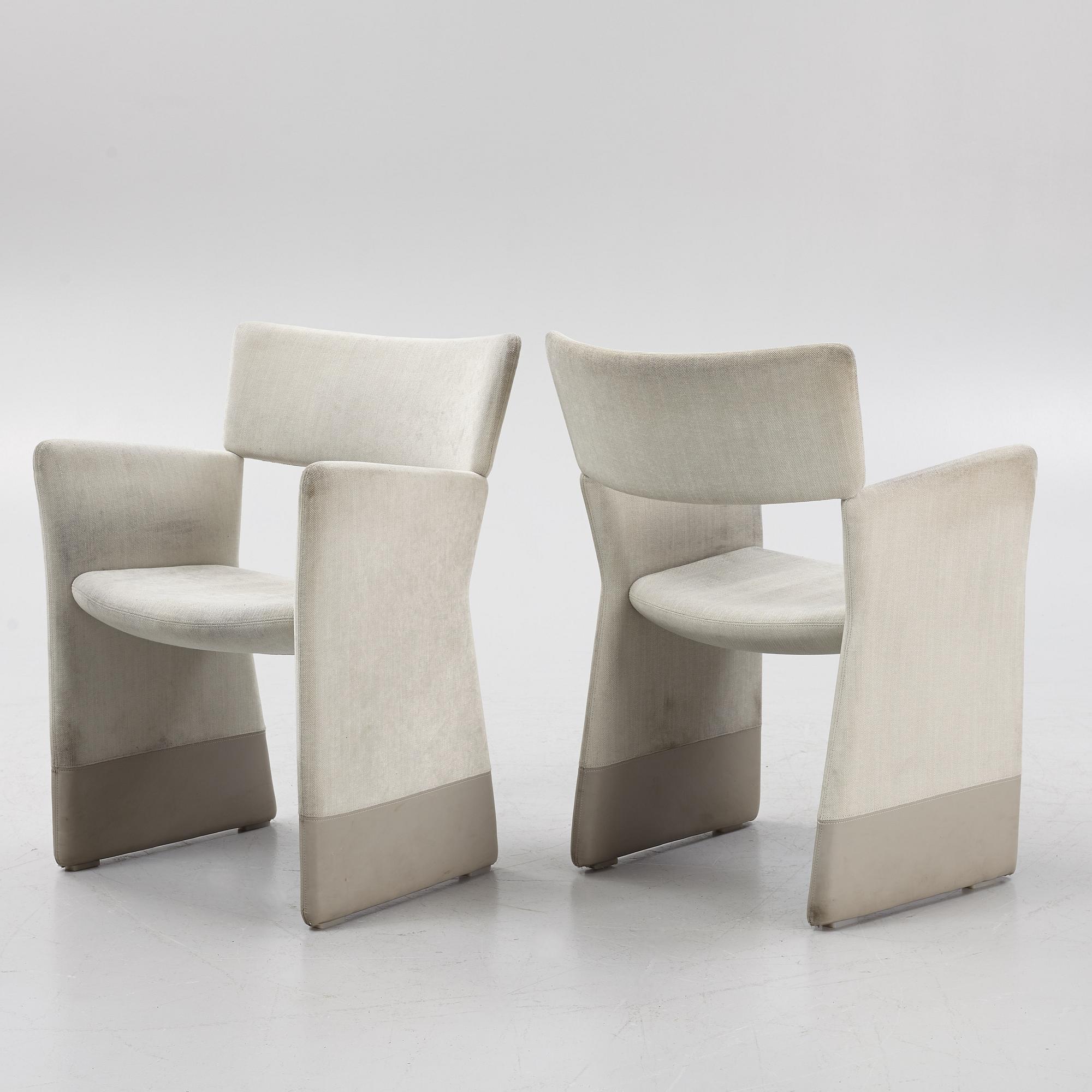 Chris Martin, four 'Crown' Easy Chairs, Massproductions.