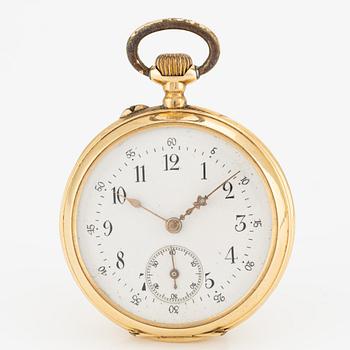 Pocket watch, 38 mm.