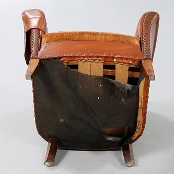 Early 20th century armchairs.