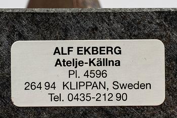 Alf Ekberg, a signed and numbered bronze sculpture.