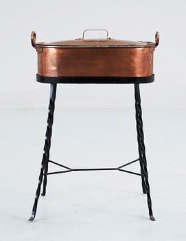 FISKGRYTA, koppar, 1800-tal.