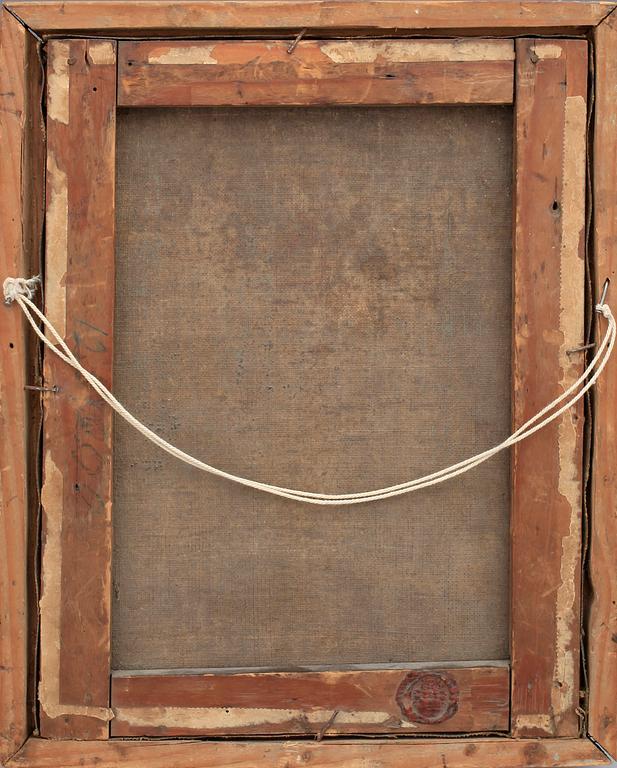 OKÄND KONSTNÄR, olja på duk, möjligen Ryssland, 1800-tal.