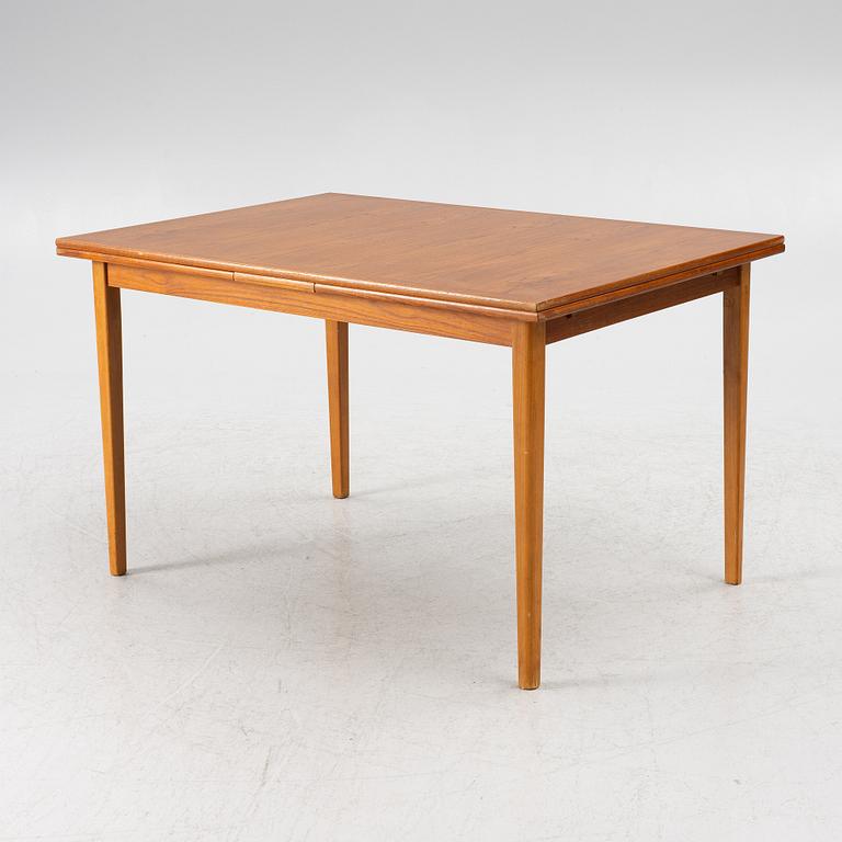 A dining table, teak, 1960s.