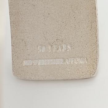 Björn Weckström, rannekoru, "Lapland Silver Informa", sterlinghopeaa, Lapponia 2010, 50 Years.