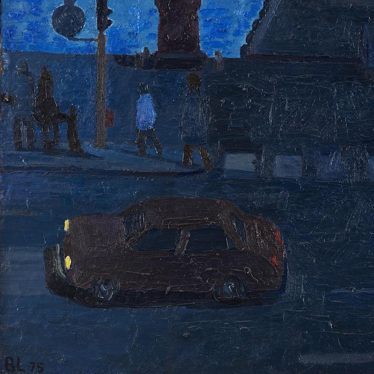Bo Larsson, Vy mot Stadsgården från Slussen.