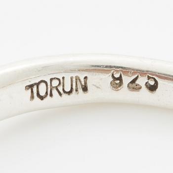 Vivianna Torun Bülow-Hübe, ring, sterling silver and jasper.