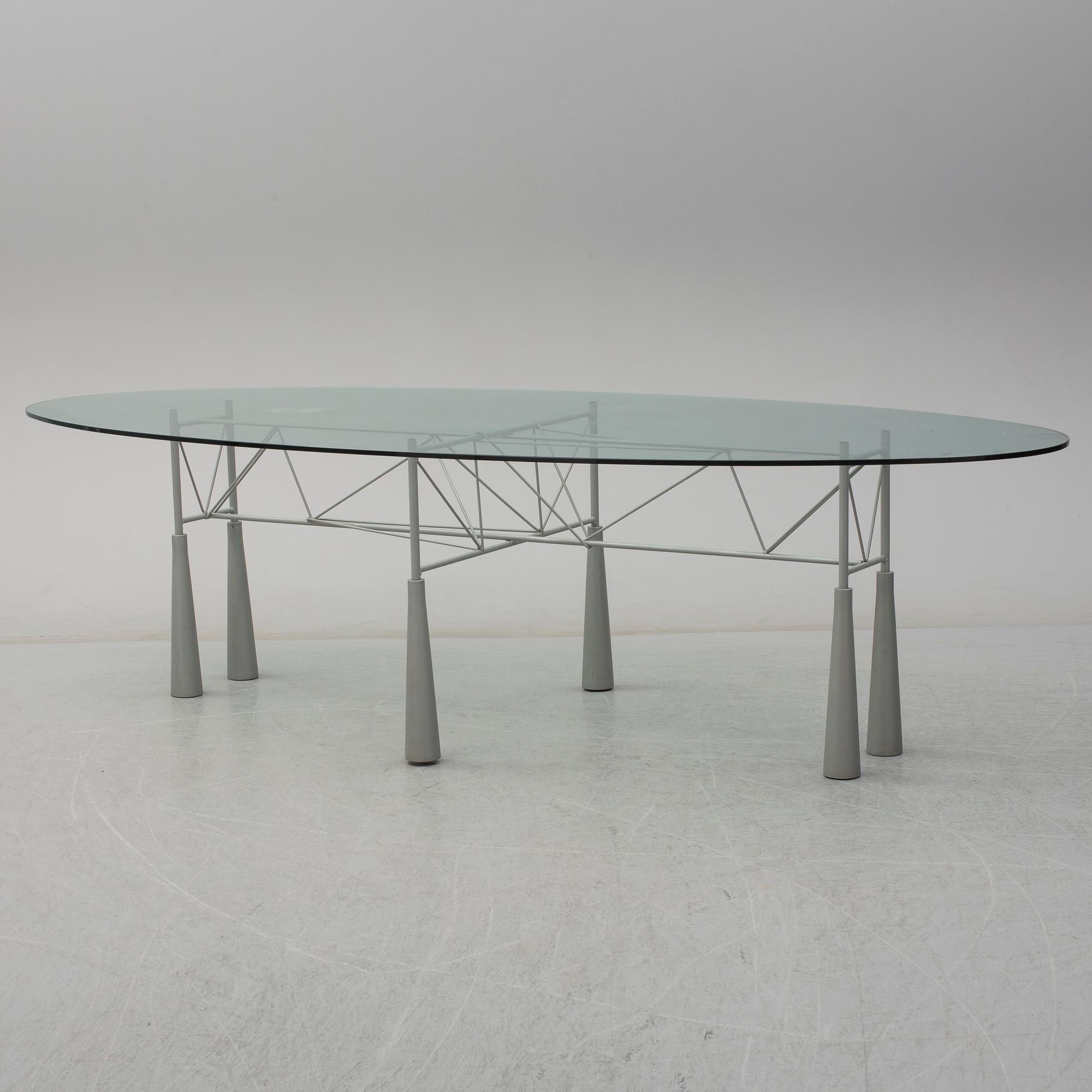 ELLIOTT LITTMANN, a 'Lybra' dining table, Driade.