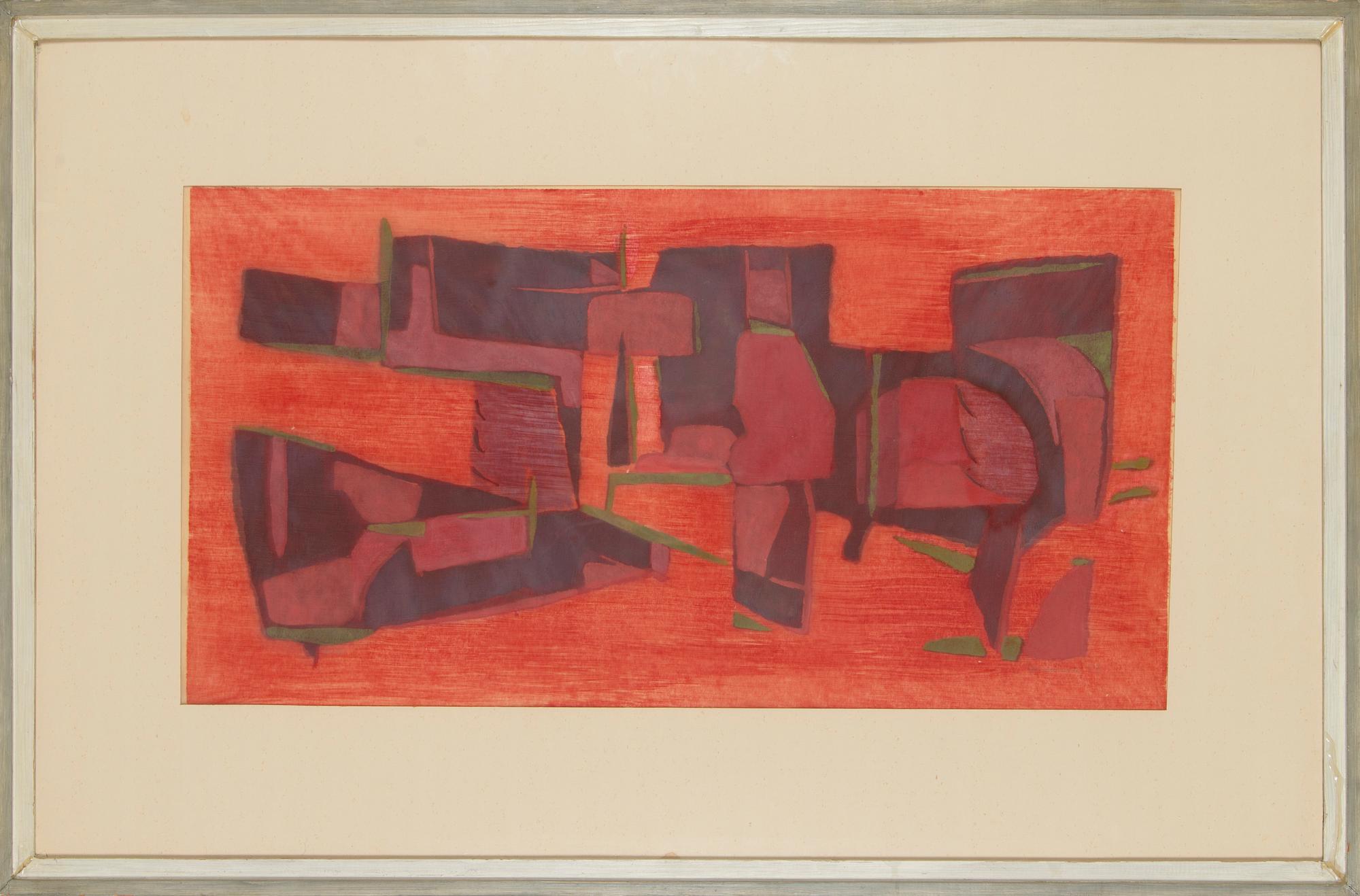 Jaakko Somersalo, Sommitelma punaisella.