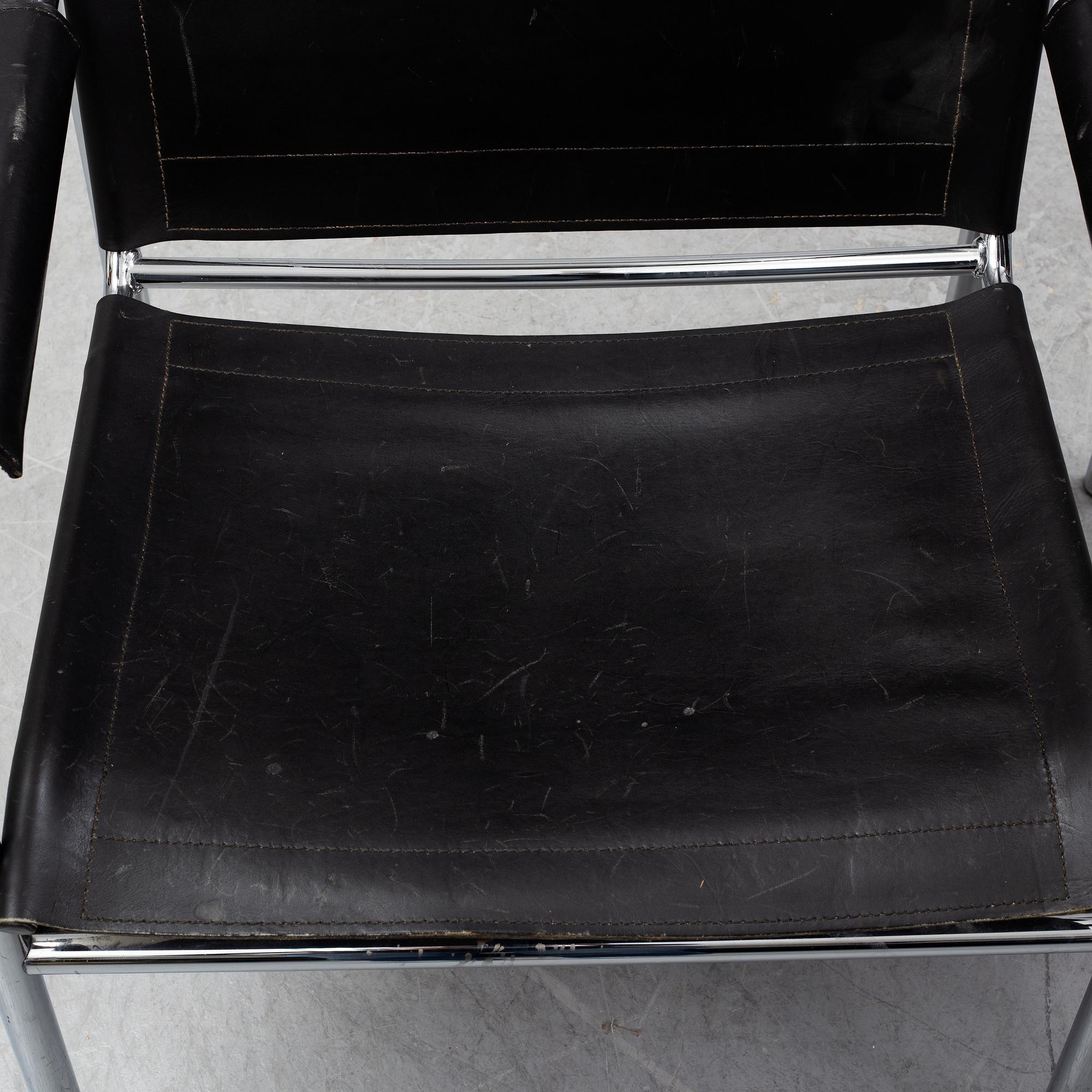 A pair of 'Klinte' armchairs by Tord Björklund for Ikea, 1980's.