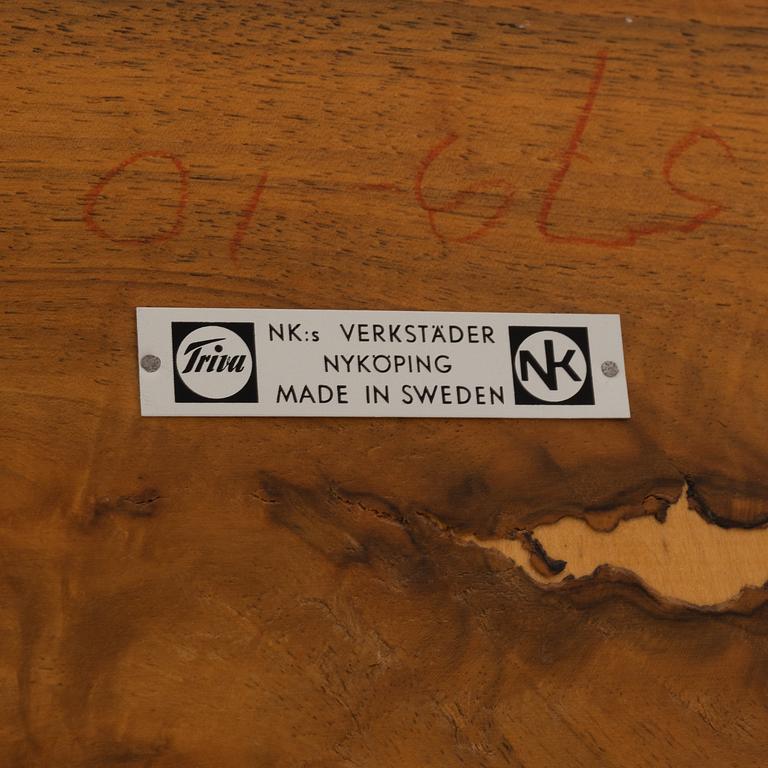 Kerstin Hörlin-Holmquist, a 'Plommonet' coffee table, Triva, Nordiska Kompaniet, designed in 1958.