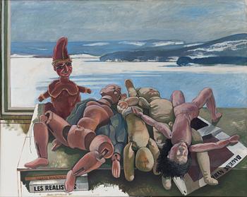 Jörgen Zetterquist, "Dockor i ateljéfönstret".