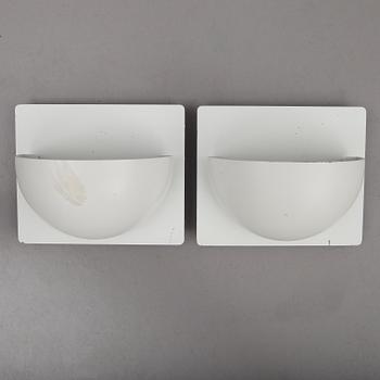 VÄGGLAMPOR, 2 st, Alfred Homann, Louis Poulsen, 1900-talets senare del.