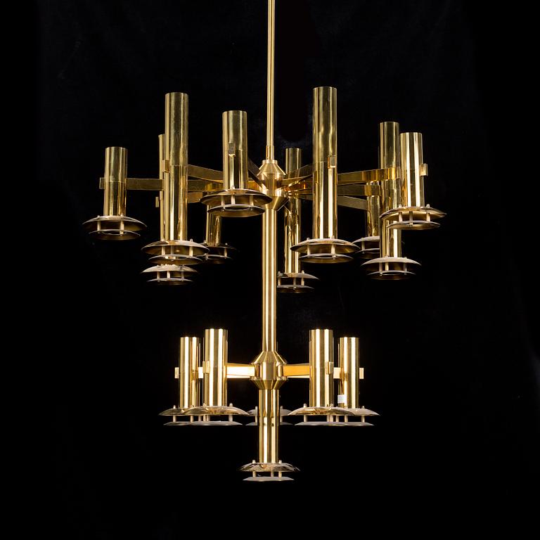 HOLGER JOHANSSON, troligen, taklampa, Westal, 1900-talets andra hälft.