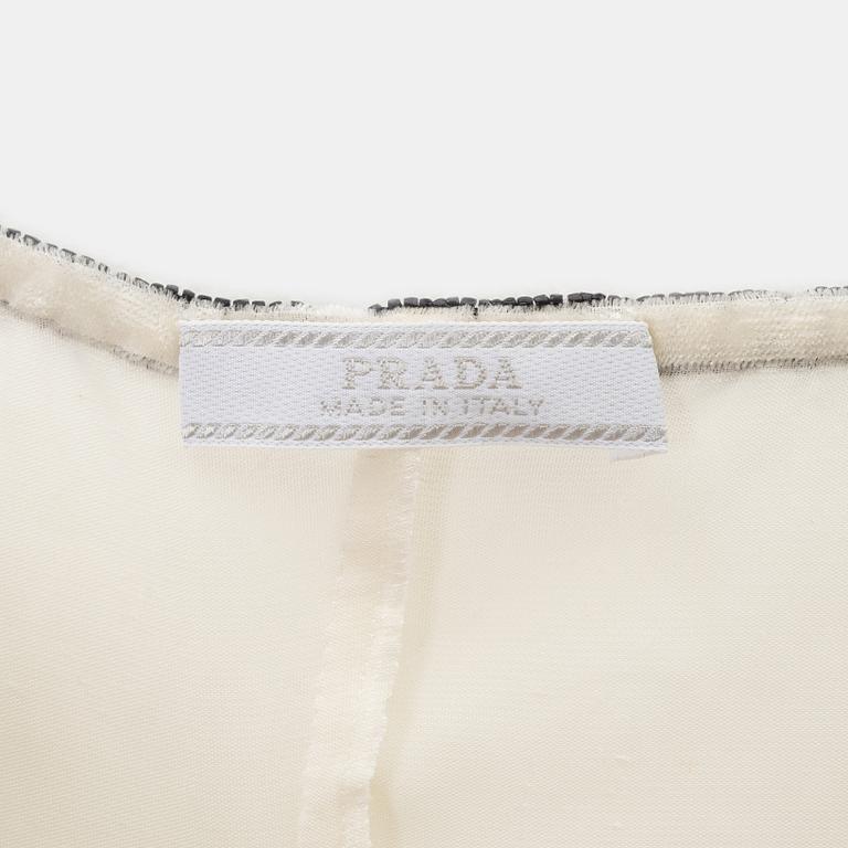 Prada, klänning med strumpbyxor, storlek 40.
