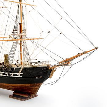 Fartygsmodell  1900-taltets första hälft.