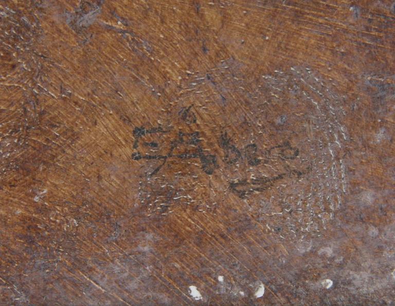 ÅBERG, EMIL. Olja på duk, sign.