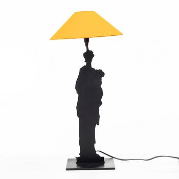 A table lamp, Lieux, France.