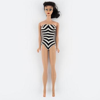 Barbie, doll, vintage "No. 4 Ponytail", Mattel 1960.