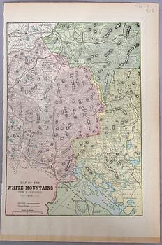 KARTOR, 9 st, 1800-talets andra hälft.