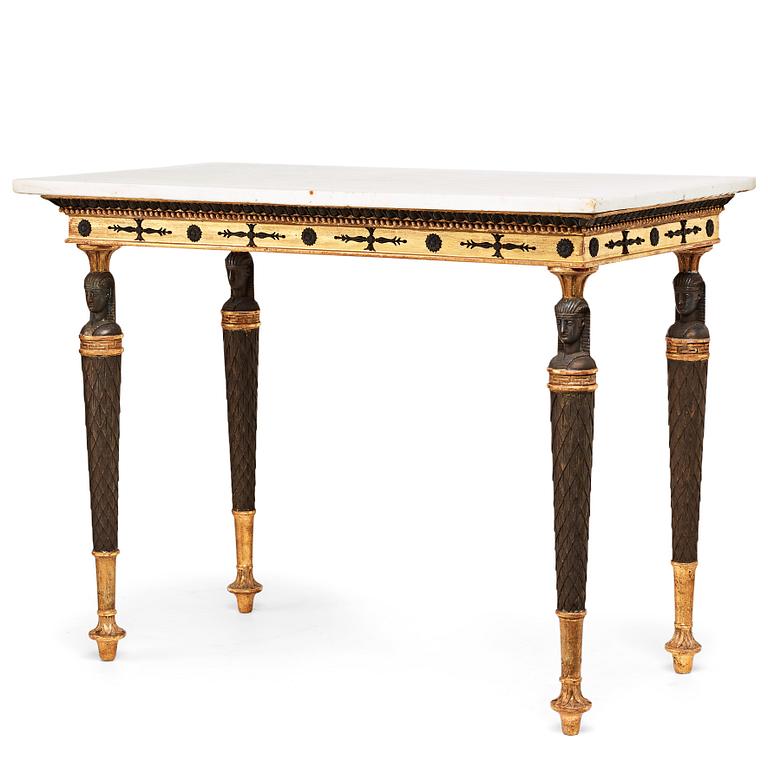 KONSOLBORD, sengustavianskt stockholmsarbete, 1800-talets början.