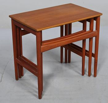 SATSBORD, 3 delar, Hans J Wegner, Andreas Tuck, Danmark, 1950/60-tal.