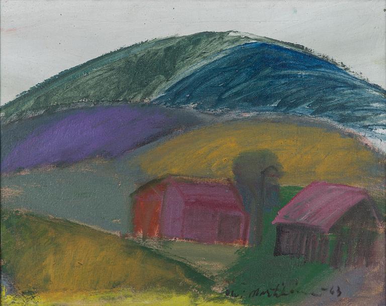 Olavi Martikainen, Mountain Landscape.