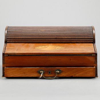SKRIVSCHATULL, England, 1800-tal.