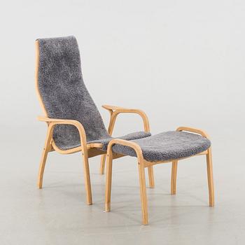 YNGVE EKSTRÖM, armchair "LAMINO" SWEDESE.