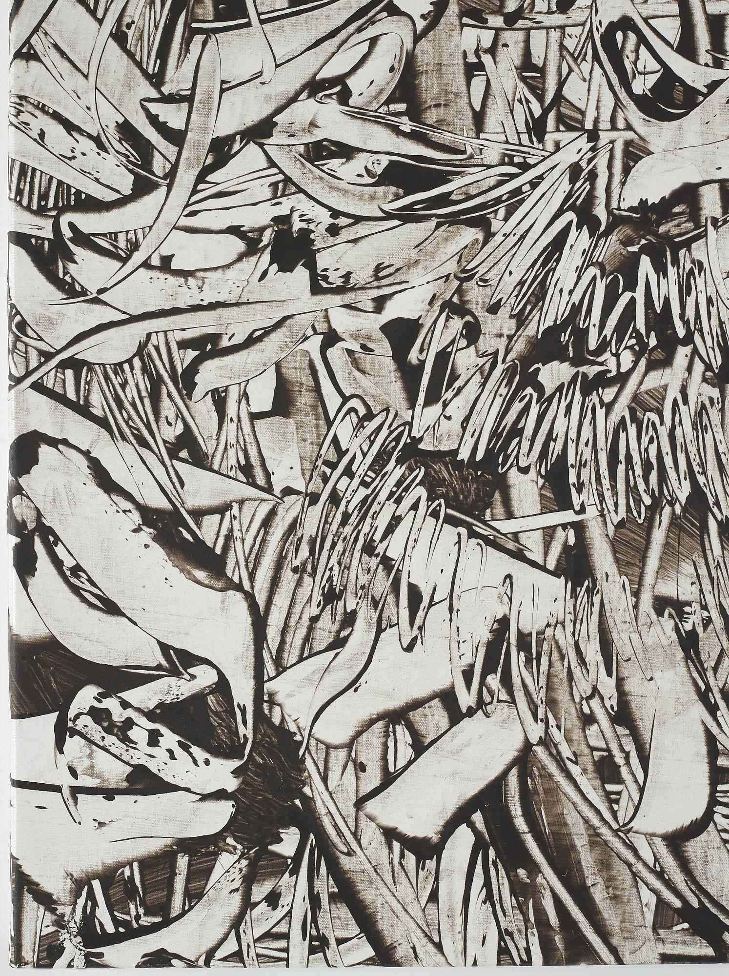 Andreas Eriksson, acrylic on canvas, signed and dated 2001 on verso.