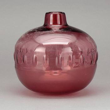 VAS, glas, Sven Palmqvist, Orrefors.