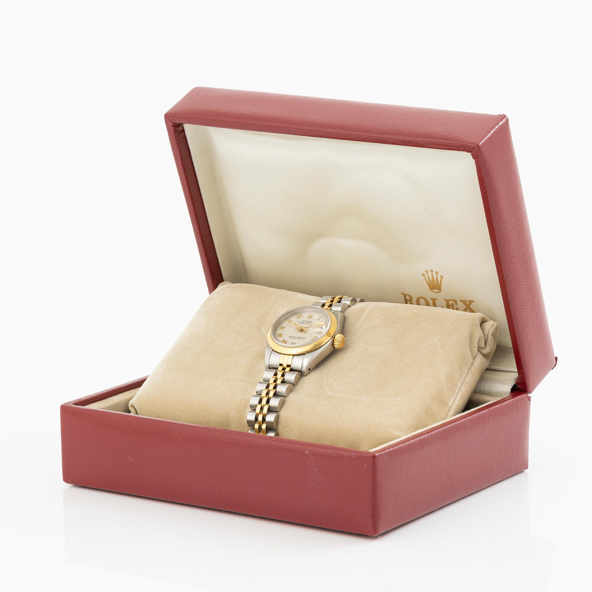 Rolex, Datejust, wristwatch, 26 mm.