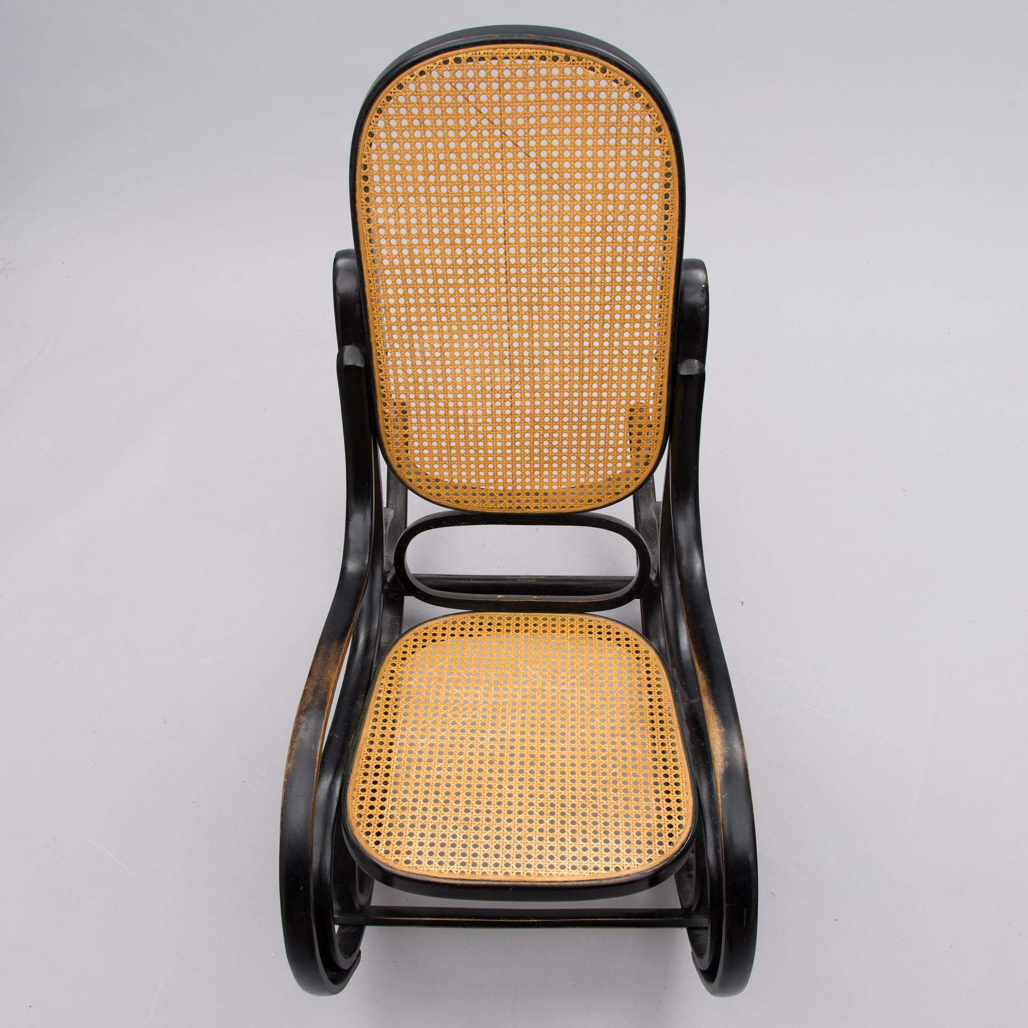 GUNGSTOL, Thonet-stil, Made in Italy 1960-70-tal.