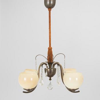 A 1930s model 326/4 ceiling lamp by Taidetakomo Antti Hakkarainen.