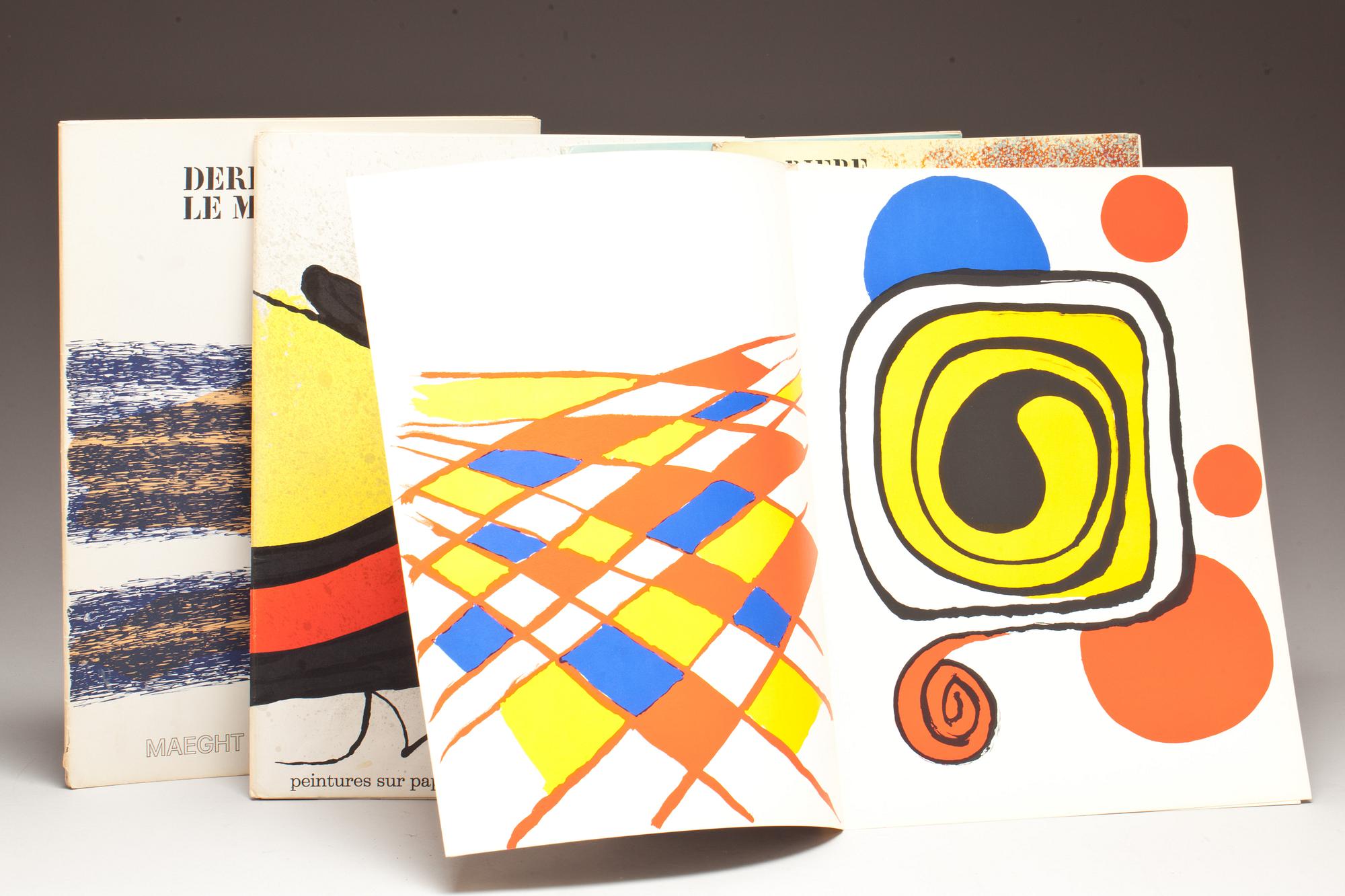 TIDSKRIFTER, "Derriere le miroir", 5 st, årgång 1971.