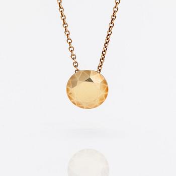 Tiffany & Co, Elsa Peretti, kaulakoru, "2.00 ct Faceted pendant", 18K kultaa.