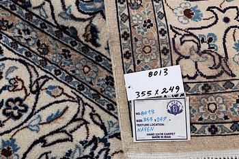 Matta, Nain, part silk, 9 laa, ca 355 x 249 cm.